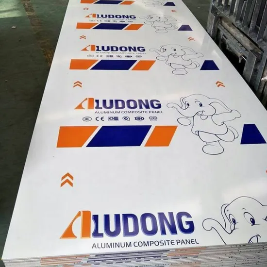 PE PVDF Grey Color Aluminium Composite Panel Acm ACP with 3mm/4mm/5mm